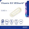 Pure Encapsulations Vitamin D3 VESIsorb - Supports Bones, Heart, Colon, Breast Health, and Enhanced Vitamin D Absorption* - 60 Caplique Capsules - 3 of 4