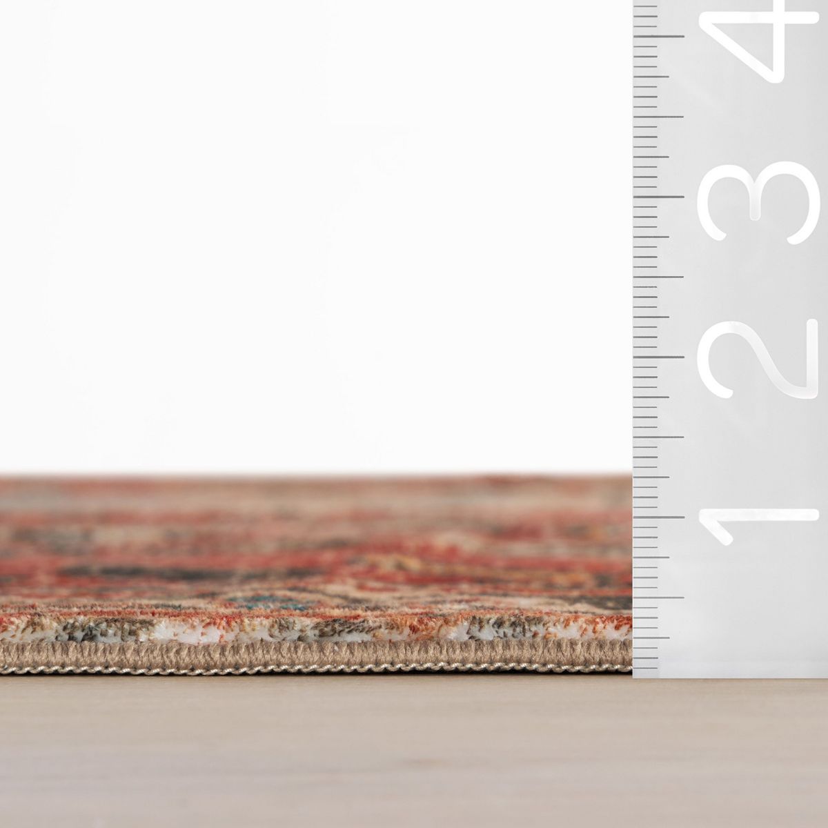 Nuloom Xavia Medallion Washable Area Rug - thumbnail 3
