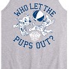 Men's - Paw Patrol - Who Let The Pups Out Graphic Tank Top - 2 of 3