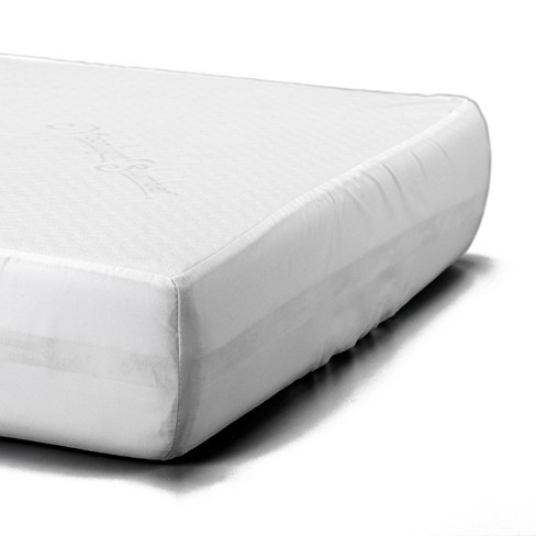 Waterproof Fitted Mini Crib Mattress Pad Cover - Cloud Island™ White