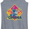 Women's - Disney - Lilo & Stitch Graphic Racerback Tank - 2 of 4