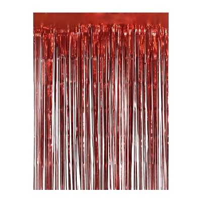 Fringe Backdrop D&#233;cor Red - Spritz&#8482;