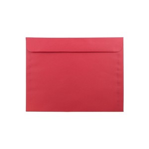 JAM Paper 9 x 12 Booklet Catalog Colored Envelopes Red Recycled 17253D - 1 of 4
