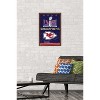 Trends International NFL Kansas City Chiefs - Super Bowl LVIII Team Logo Framed Wall Poster Prints - 2 of 4