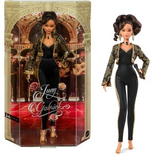 Barbie Signature Juan Gabriel Collectible Doll in Chic Black and Gold Suit - 1 of 4