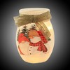 Stony Creek 4.0 Inch Gnomes Buffalo Plaid Pre-Lit Sm Christmas Lighted Glass Accent , Christmas Decor Electric Winter Christmas Snow (1PC) - 3 of 3