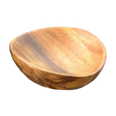 Pacific Merchants Acaciaware 6 Inch 3-Sided Bowl