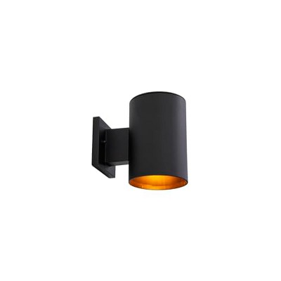Yosemite Home Décor 1 Light Exterior in Matte Black Finish