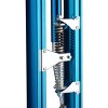 Fleming Supply Adjustable Aluminum Drywall Stilts - 24"-40" Tall, Blue - 3 of 4