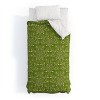Deny Designs Maritza Lisa Playful Doodled Blooms Pattern Comforter and Sham Set - 2 of 4