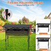 Portable Folding Camping Table With Adjustable Height Rustproof Carbon Steel Foldable Roll-Up Camping Table - 4 of 4