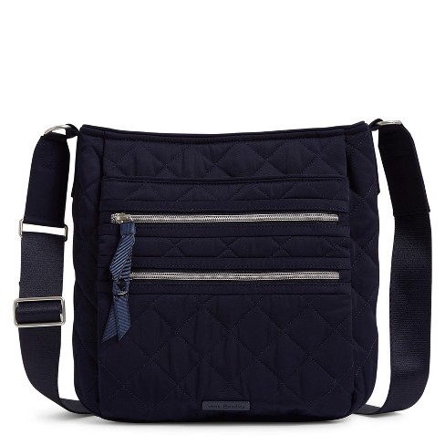 Vera Bradley : Multi-Strap Shoulder Bag in Performance Twill Classic Navy