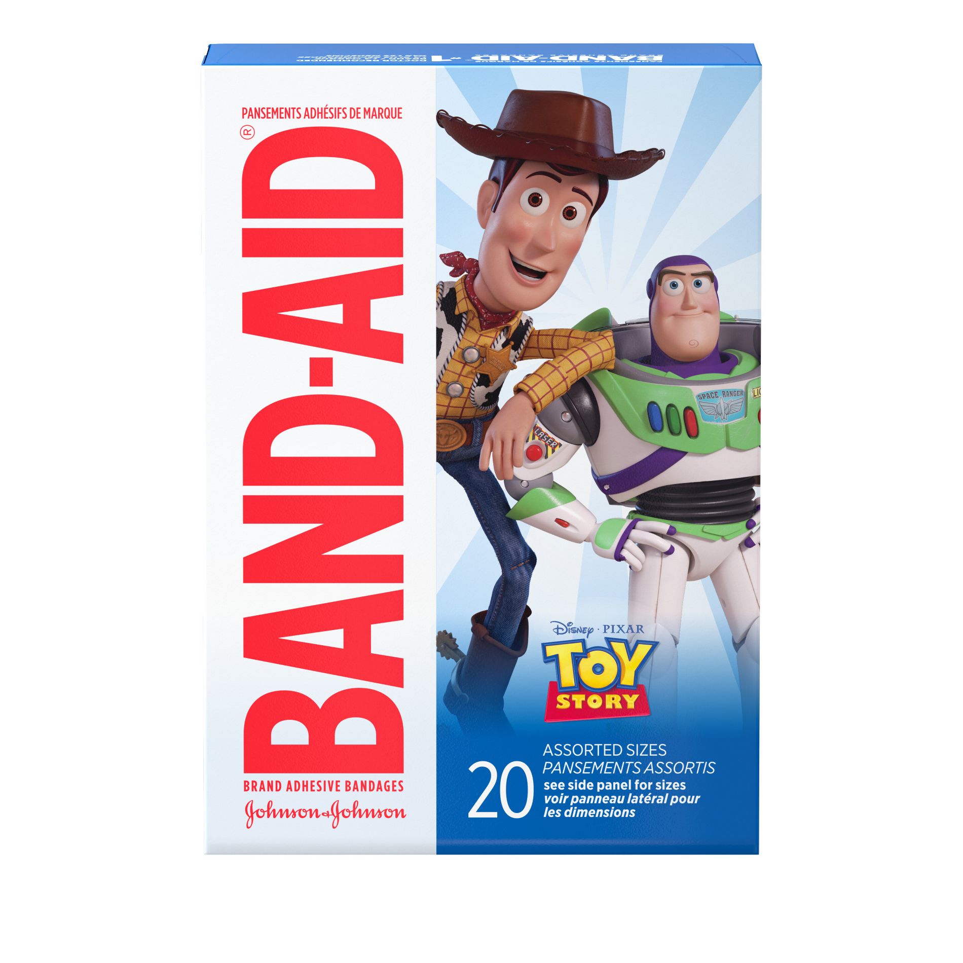 Band-Aid Brand Adhesive Bandages - Disney and Pixar Toy Story 5 -  Assorted Sizes - 20ct