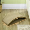 Lyngins 4-pack Cat Scratching Board,Reversible Cat Scratching Post Replacement for Cat Wheel,Cat Scratchers for Indoor Cats,Brown - 3 of 4