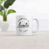 Crazy Dog T-Shirts Promoted To Auntie 2023 Mug Funny Family Baby Announcement Coffee Cup Mug-11oz - 2 of 4