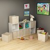 Hastings Home 8-Piece Storage Bins Set for Home and Office (Beige) - 3 of 4