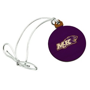 McKendree University Primary Logo Mini Small Tiny Wood Christmas Tree Holiday Ornament - 1 of 4
