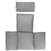 Egg Chair Cushion Hanging Basket Seat Cushion Thicken Soft Egg Swing Chair Pad Hanging Egg Chair Cushion with Headrest - 4 of 4