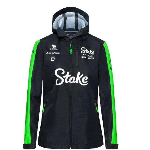 Stake F1 Kick Sauber 2024 Women s Team Rain Jacket S