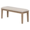 XIYUYEU Dining Table Set for 6 Traditional Style Rectangular Table with 4 Chairs and 1 Bench for Kitchen - 2 of 4