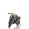 Old Modern Handicrafts 1952 Norton Manx Motorcycle Model – 1:8 Handmade Metal Scale, Silver Vintage Bike - 4 of 4