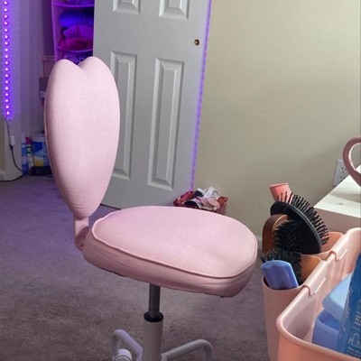 Aosom pink clearance heart chair