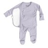 Bonsie Skin to Skin Babywear - Footie - Hush Sky - 2 of 4