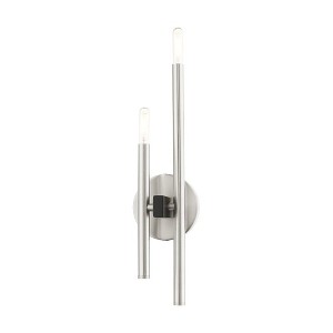 Livex Lighting Denmark 2 - Light Wall Light in  Brushed Nickel - 1 of 1