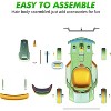 Go Kart, Electric Drift Kart Car with Adjustable Seat, 24V 7Ah Outdoor Ride On Toy, 8.1 MPH, LED Lights, Toy Race Car for Kids 6-12 Years Old - 4 of 4