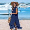 Women's Beach Cover-Up Sleeveless Midi Dress - Cupshe - 2 of 4