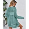 Women Crochet Lightweight Cardigan Cover Up Open Front Long Sleeve Summer Cardigans 2024 - 2 of 4