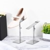 Unique Bargains Stainless Steel Adjustable Height Non-fade Shoe Display Stand 2 Pcs - 4 of 4