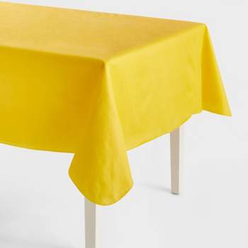 PEVA Table Cover Yellow Cross Hatch - Sun Squad™