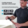 Adjustable Ropeless Battle Rope, Portable Strength & Aerobic Trainer, Muscle Building and Fat Burning Equipment - 3 of 4