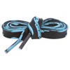 INSPIRE CHIC Flat Irregular Color Blocks Colored Striped Shoelaces for Sneakers Sports Shoes Boots 2 Pairs - 2 of 4
