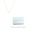 Adornia Tarnish Resistant 14k Gold Plated Freshwater Pearl Chain Necklace - 3 of 3