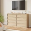 4 Drawer Dresser for Bedroom, Nightstand 4 Chest of Drawers with Large Storage, Dresser Organizer Bedside Table for Living Room, Nursery, Entryway - 4 of 4