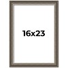 PosterPalooza | Weathered Black Picture Frame - UV Acrylic, Foam Board Backing, Hanging Hardware - 2 of 4