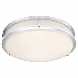 Access Lighting Solero II 1 - Light Flush Mount in  Chrome - 1 of 1