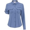 Women's Sun Protection Fishing Shirts Long Sleeve Travel Work Shirts for Women UPF50+ Button Down Shirts with Pockets - 2 of 4