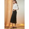 Jessica London Classic Cotton Denim Midi Skirt - 4 of 4