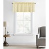 Kate Aurora Shabby Lattice Cotton Blend Kitchen Curtain Tier & Valance Set - 2 of 2