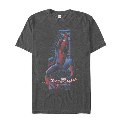 Men's Marvel Spider-man: Homecoming Swing T-shirt : Target