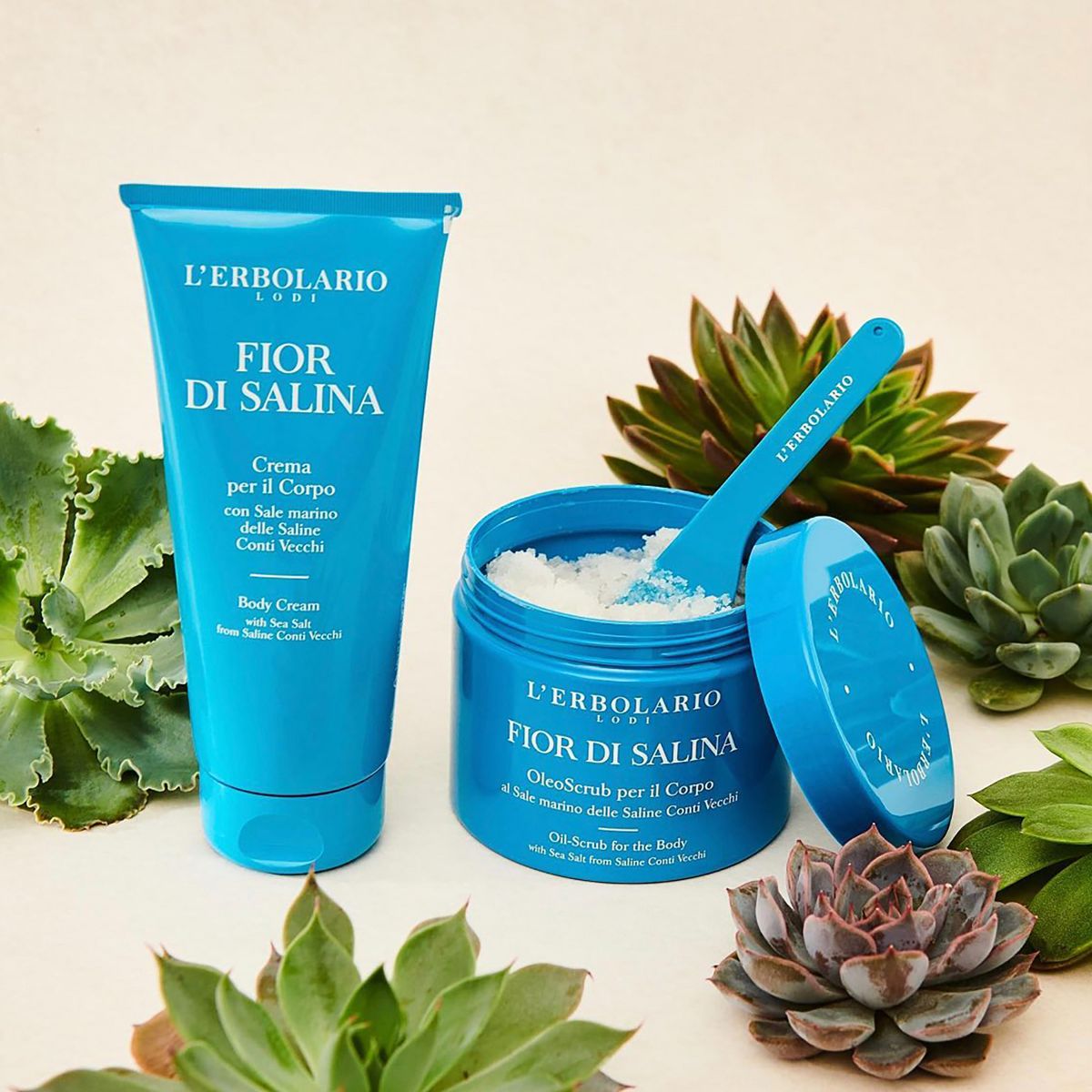 L'Erbolario Fior Di Salina Body Cream - Body Cream for Dry Skin - 6.7 oz - thumbnail 3