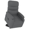 vidaXL Stand Up Chair Anthracite Faux leather, Iron, Poplar wood Standard - 4 of 4