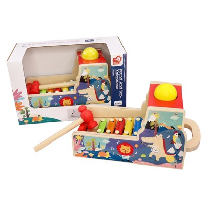Leo & Friends Pound & Tap Xylophone with Slide-Out Xylophone
