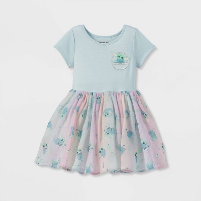 Toddler Girls' Star Wars Tutu Dress - Green 18M