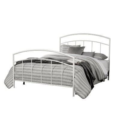Full Julien Metal Bed White - Hillsdale Furniture