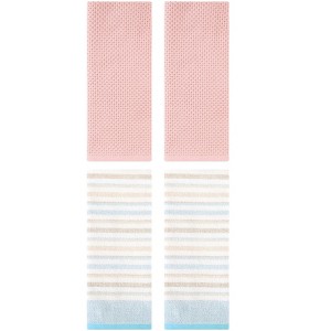 REGALWOVEN 4 Pcs Solid Bathroom Hotel and Spa Waffle Cotton Hand Towels - 1 of 4