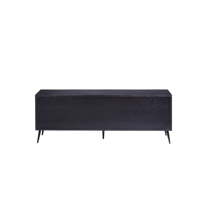 60&#34; Colson Tv Stand and Console Black Finish - Acme Furniture, 5 of 7
